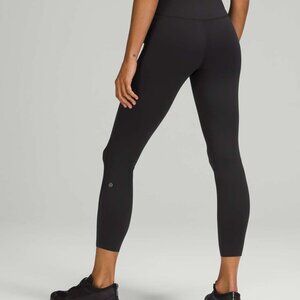 NWT Lululemon Womens Size 6 Black 25" Base Pace High Rise Tight Leggings